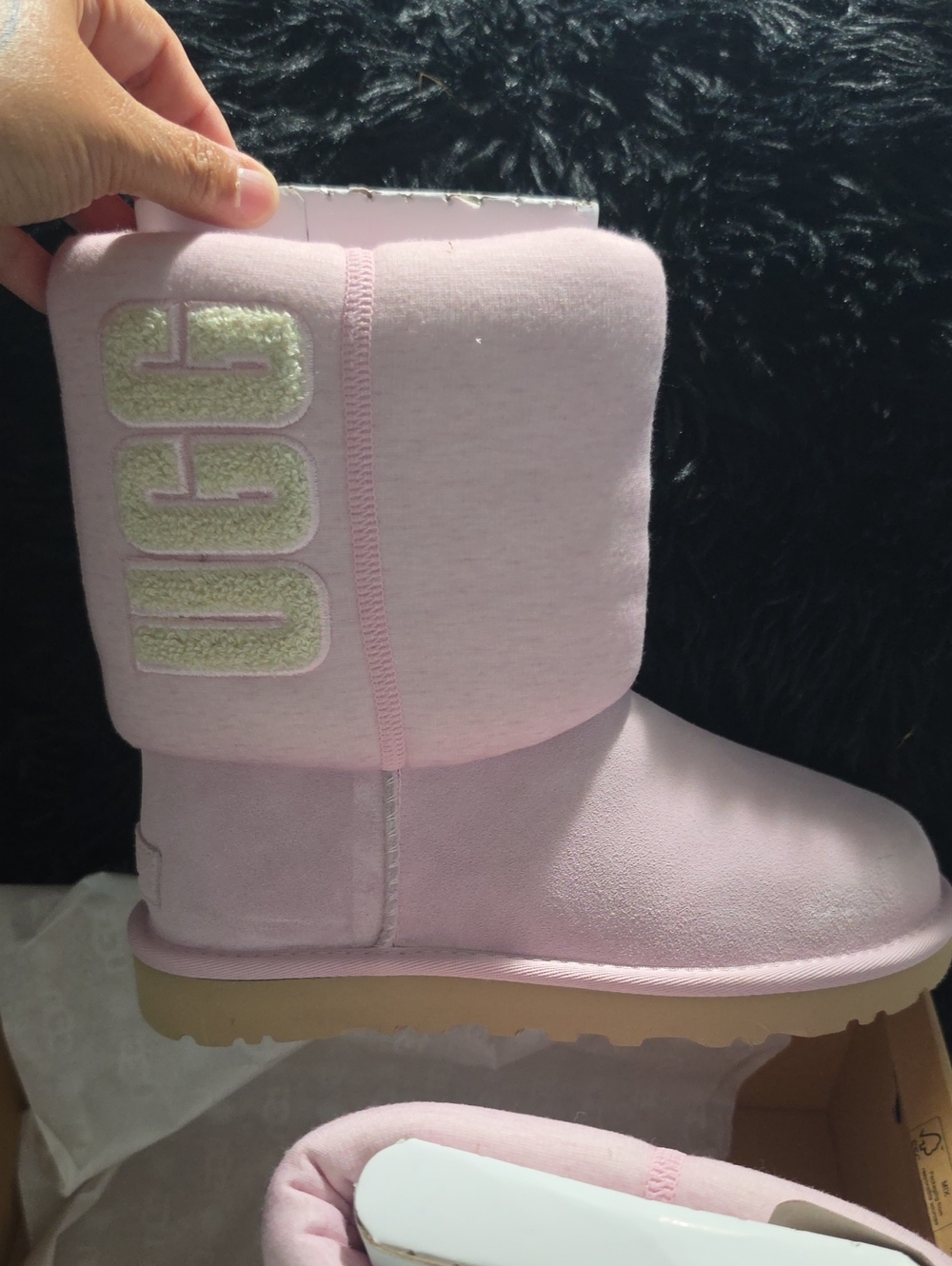 Rare UGG Pink Jersey Cozy - Picture 3 of 10